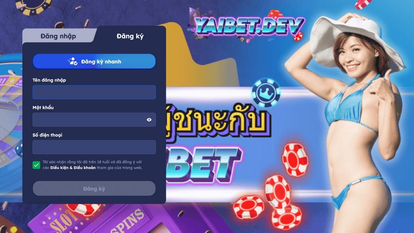 Quy trình tham gia cá cược online Yaibet Quy trình tham gia cá cược online Yaibet